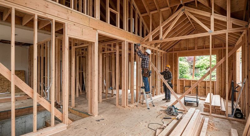 Building Framing in Conroe, TX