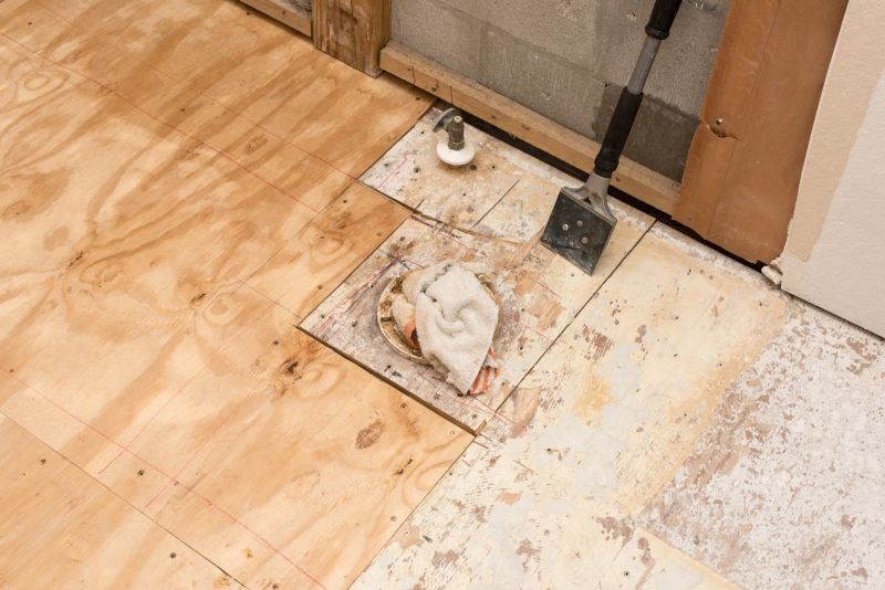 Uneven Subfloor Repair detail