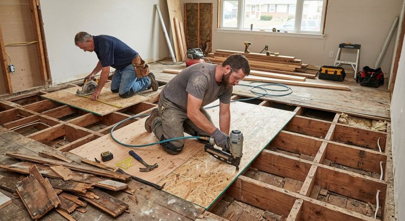 Underfloor Repair in Conroe, TX